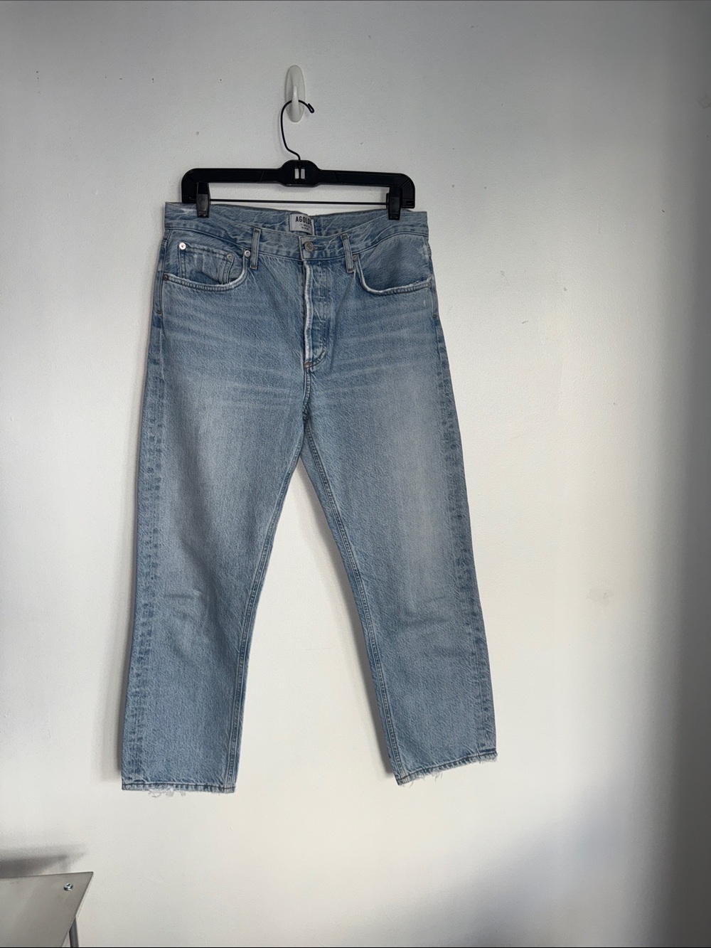 AGOLDE Light Blue Relaxed Jeans
